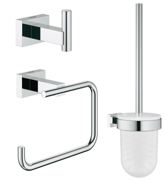 Комплект принадлежности за тоалетна 3 в 1 Essentials Cube - GROHE