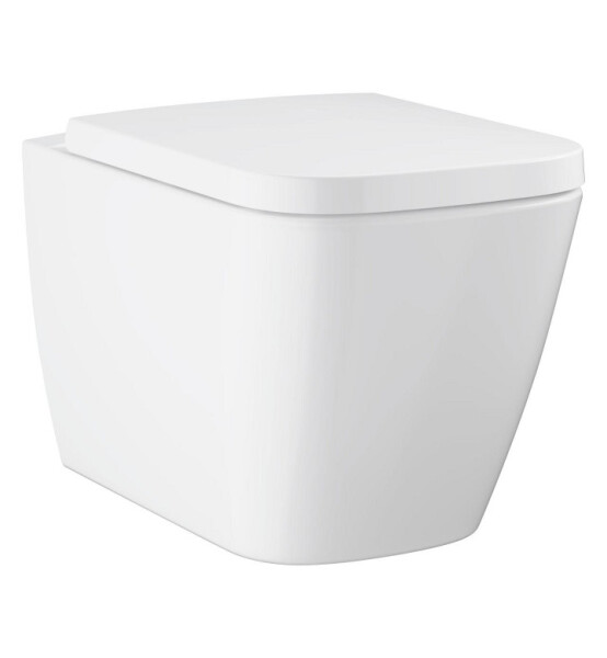 Комплект за WC, Bau Ceramic, конзолна тоалетна чиния / седалка - GROHE