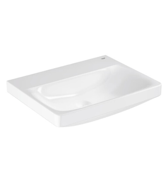 Euro Ceramic, умивалник за стенен монтаж, 600 mm, без отвор и без преливник - GROHE