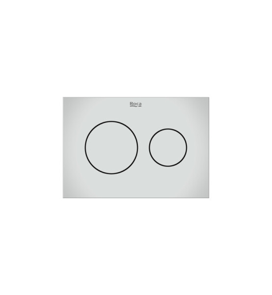 Бутон In-Wall,PS3 за DUPLO WC S, двоен, хром-гланц - ROCA