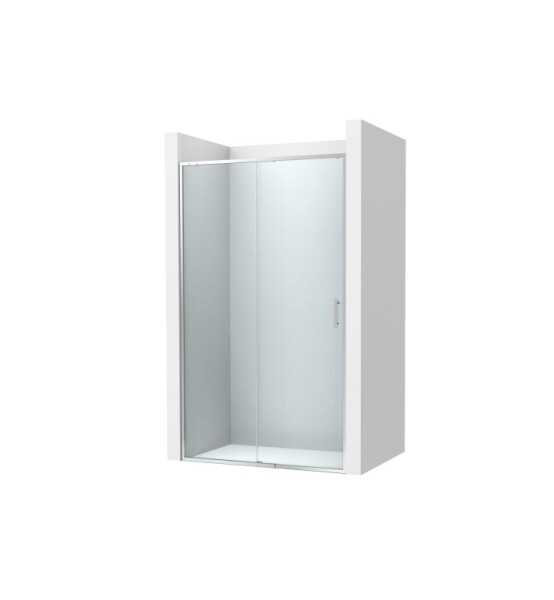Victoria Plus L2-E 1500, параван за душ с 1 плъзгаща се врата + 1 фиксиран панел. За монтаж между стени или със страничен панел, LF-C - ROCA
